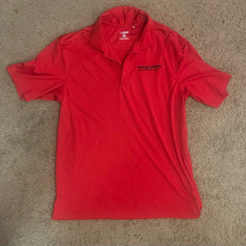 Big O Tires Employee Polo Large